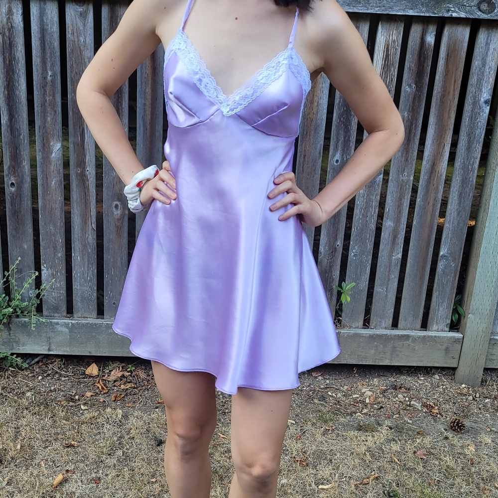 Purple Slip Dress